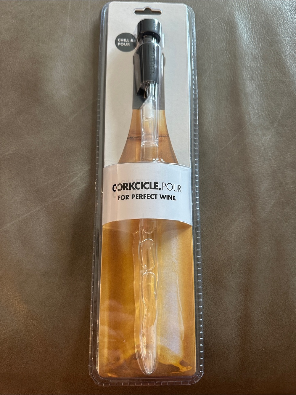 NEW Corkcicle Pour 'Chill & Pour' Wine Chill